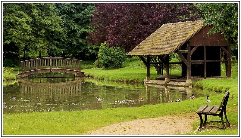 Les jardins publics