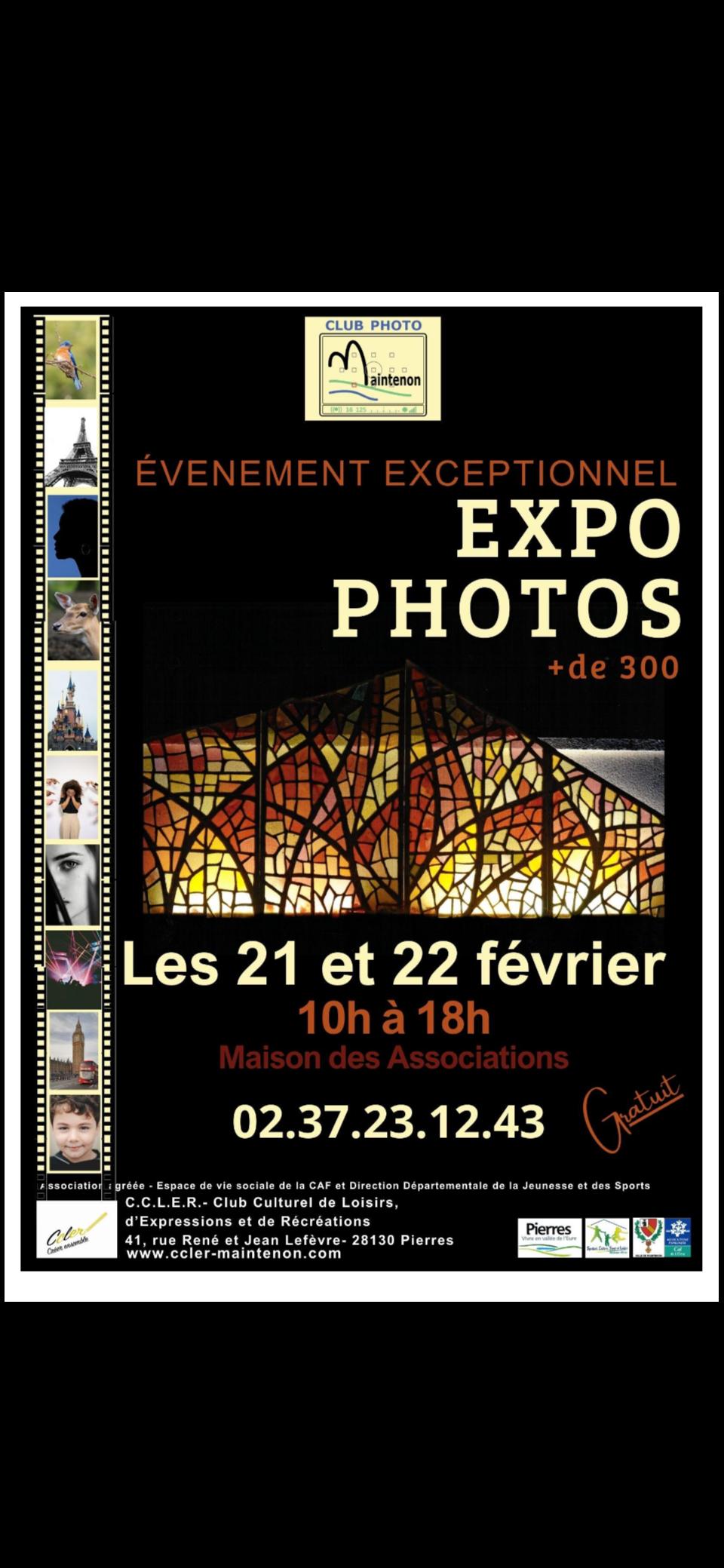 Exposition Photos 21 et 22 Février 2026