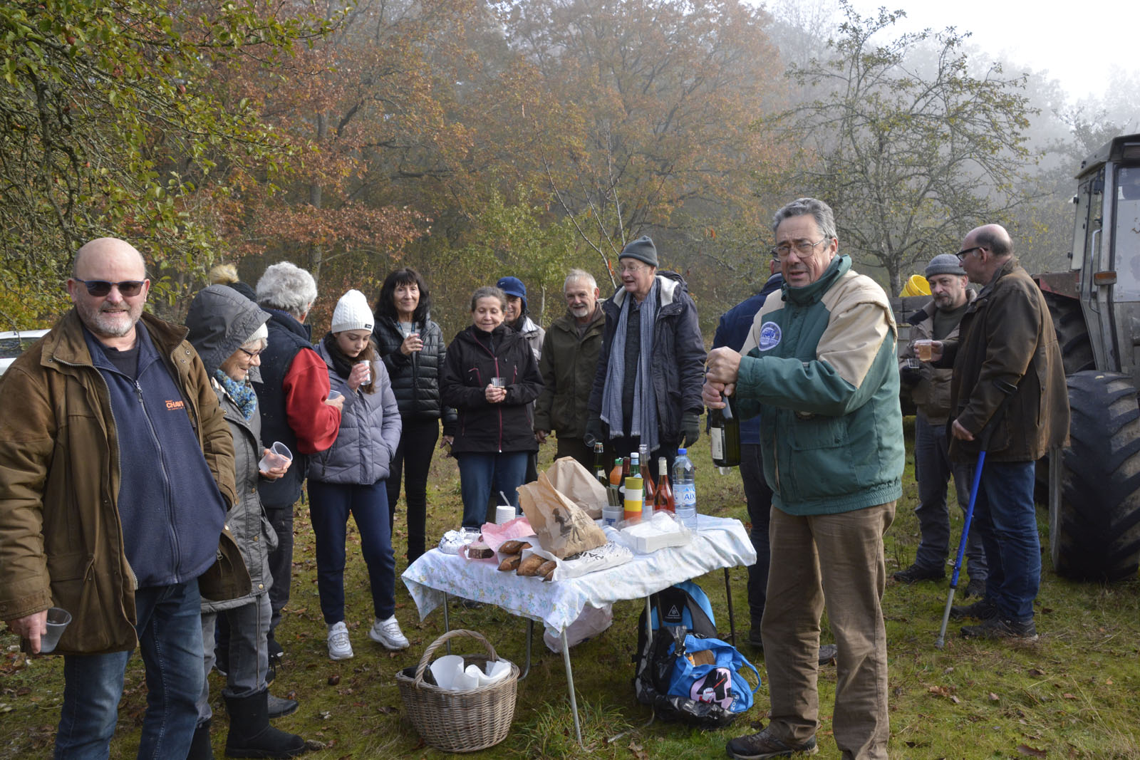 Ramassage des pommes 2021